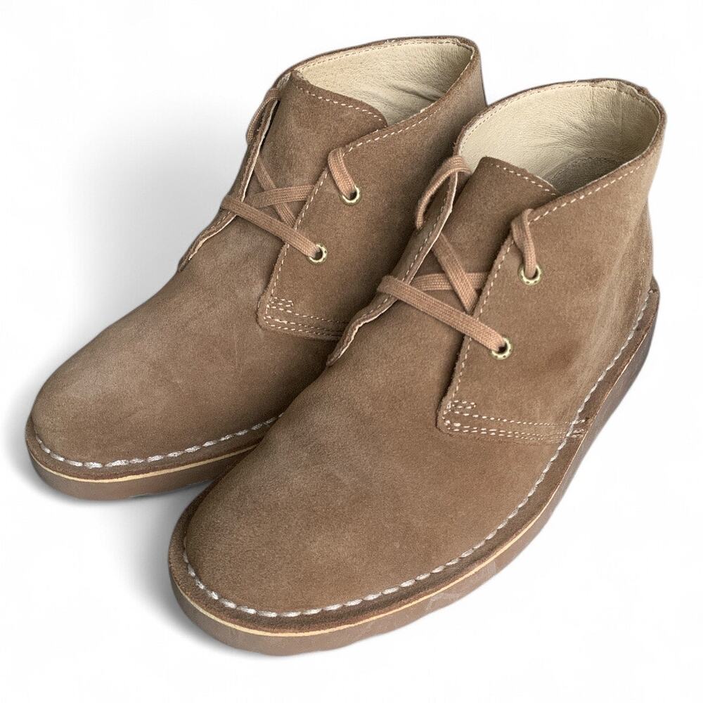 L.L. Bean Women’s Suede Stonington Chukkas-Size 8.5 M In Toasted Coconut - Picture 3 of 12